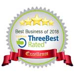 Best Business of 2018 ThreeBest Rated